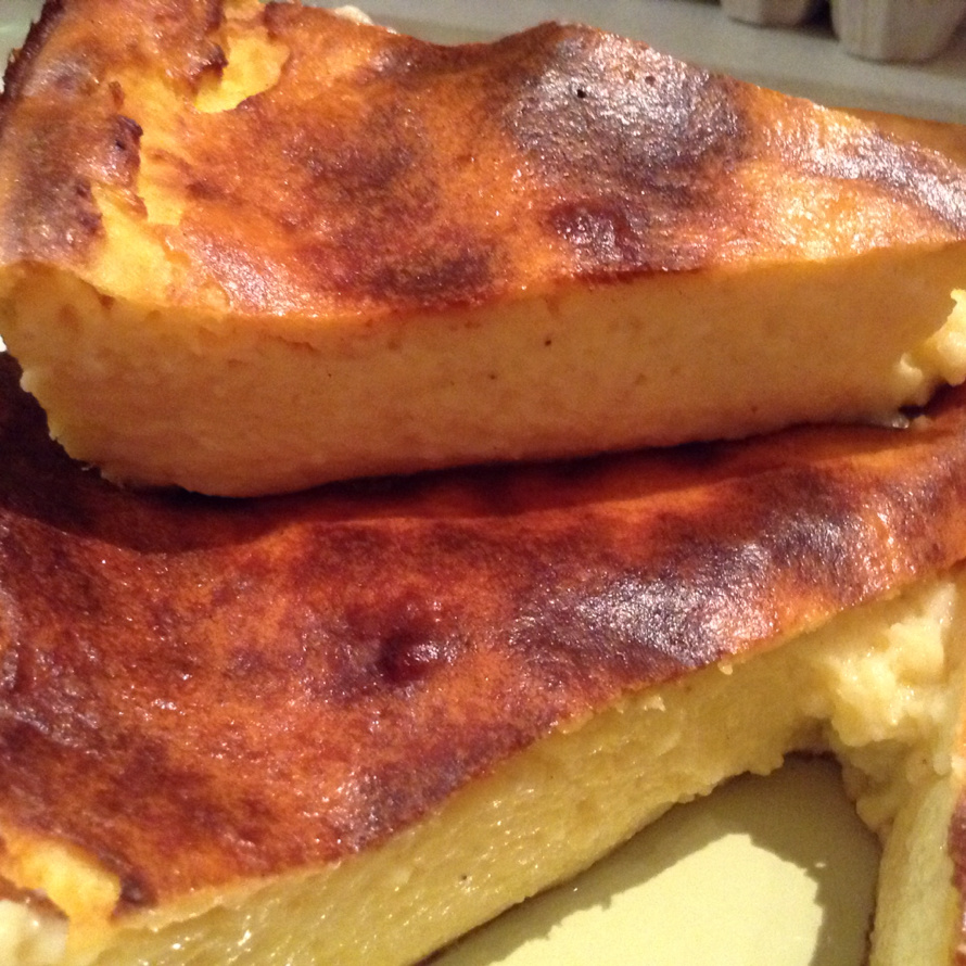 Pumpkin flan
