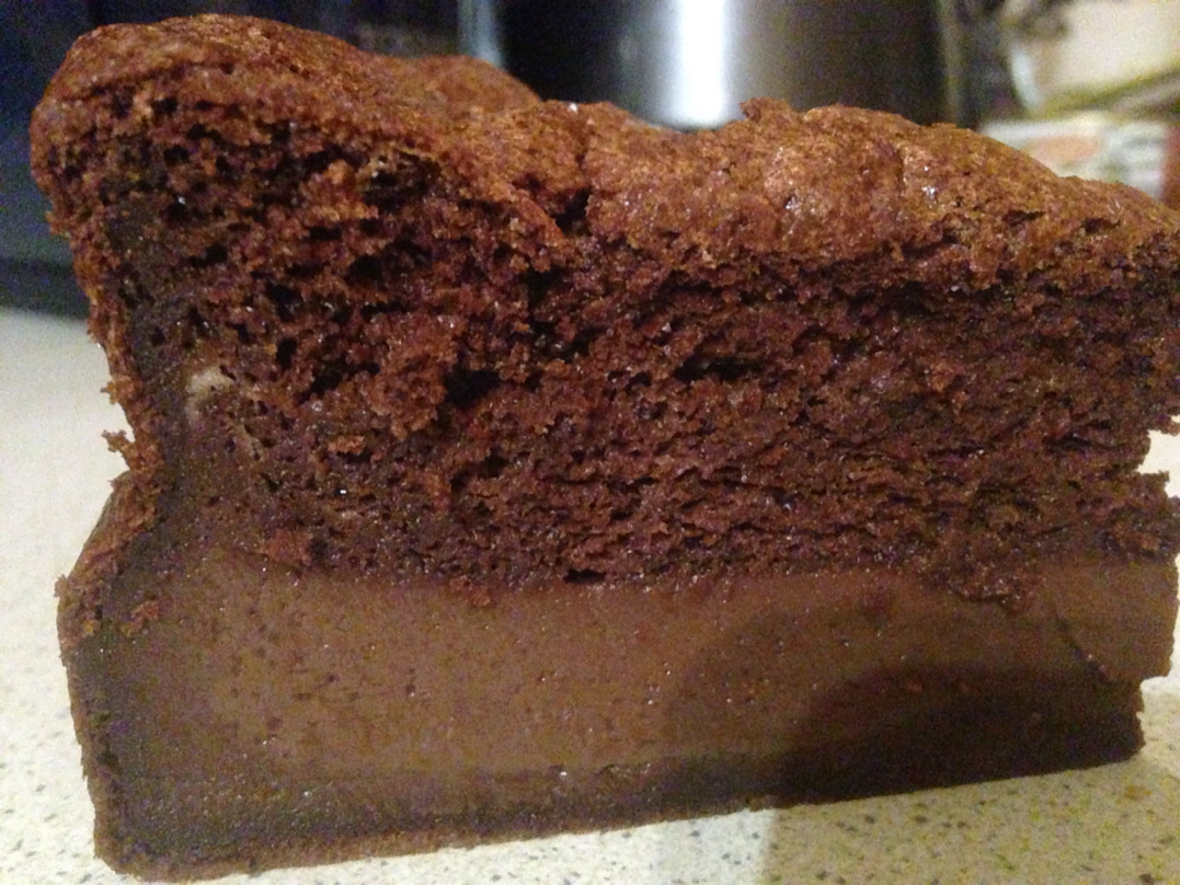magic chocolate cake by Cyril LIGNAC